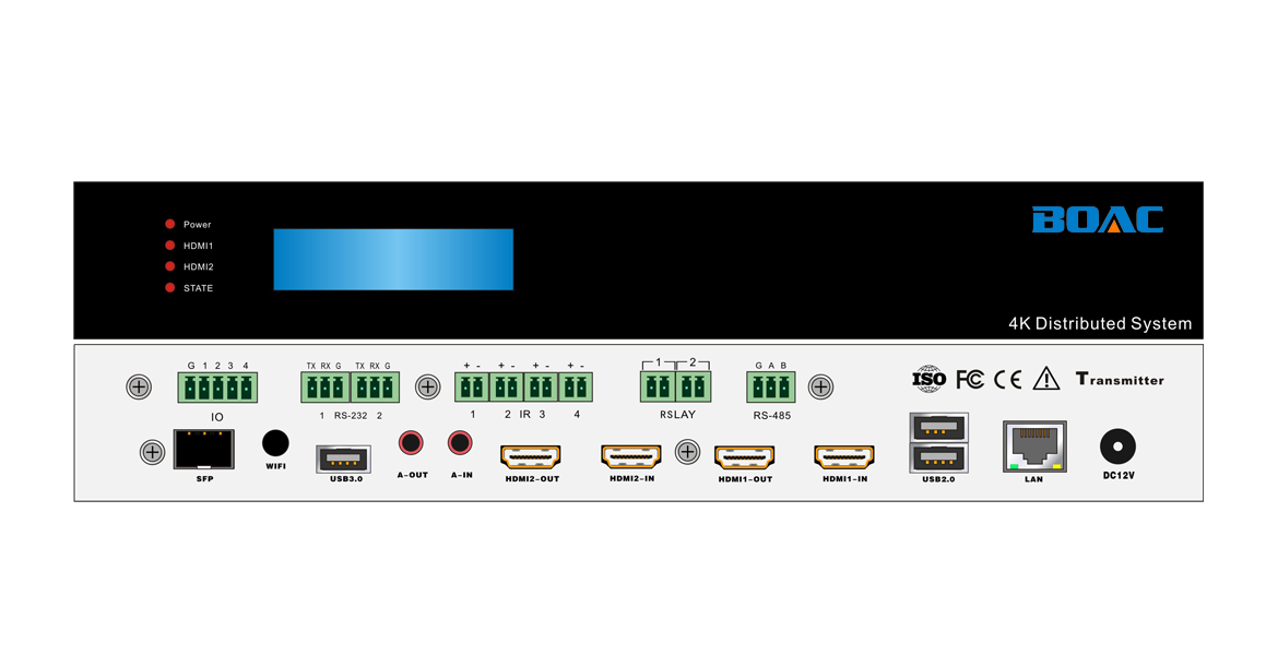 4K光纖分布式輸入節點