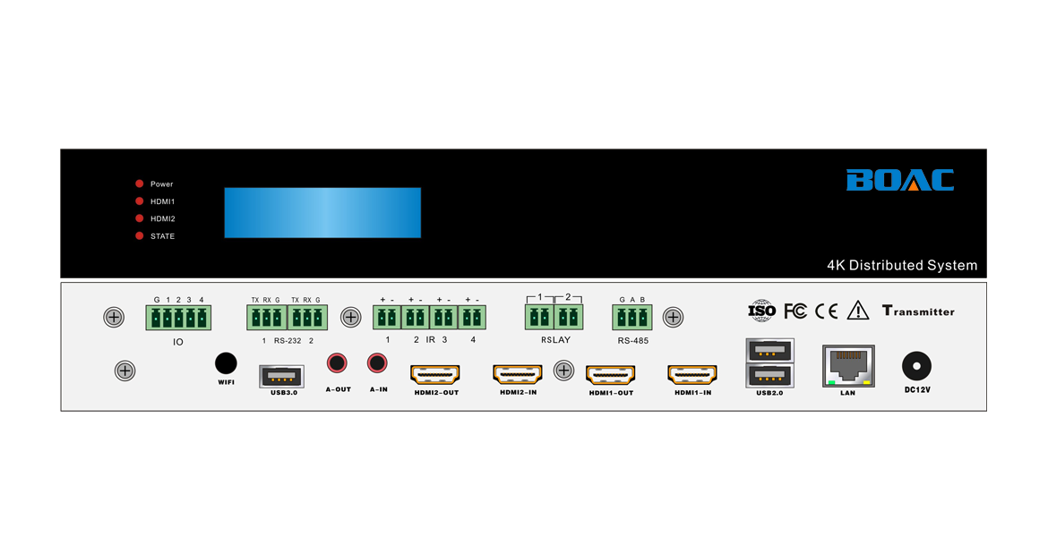 4K網絡分布式輸入節點