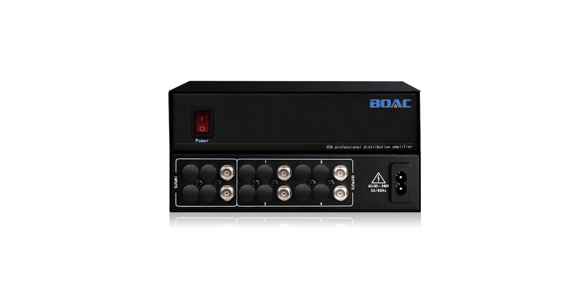 1進4出視頻分配器